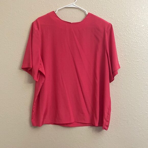 Lauren Lee pink silk shirt!!! - Picture 1 of 4